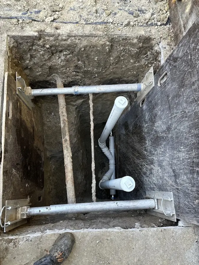 Experienced plumber completing Gas Line Repair work in Hardyston